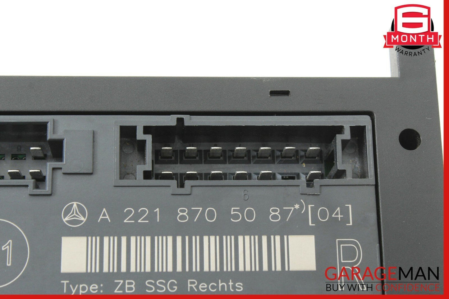 07-13 Mercedes W221 S550 S63 AMG Front Right Passenger Under Seat Control Unit