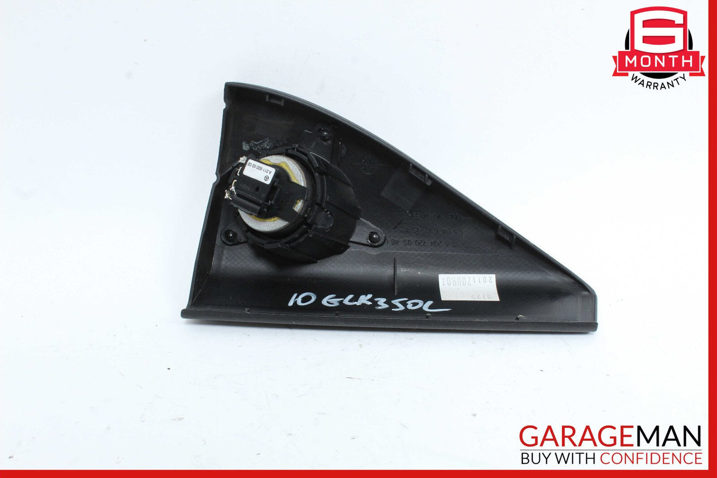 10-15 Mercedes X204 GLK350 Front Left Side Door Panel Tweeter Speaker Cover OEM