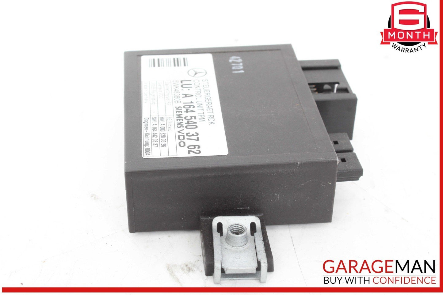 06-13 Mercedes W211 E350 ML350 R350 TPMS Tire Pressure Control 1645403762 OEM