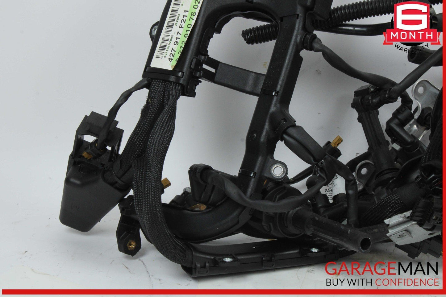 06-09 Mercedes W211 E350 Engine Motor Wire Harness Assembly w/ Ignition Coil OEM