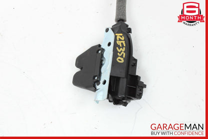 08-17 Mercedes W207 E350 Trunk Lid Latch Lock Actuator w/ Cylinder Lock Latch