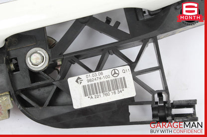07-13 Mercedes W221 S550 S600 Rear Right Passenger Side Exterior Door Handle OEM