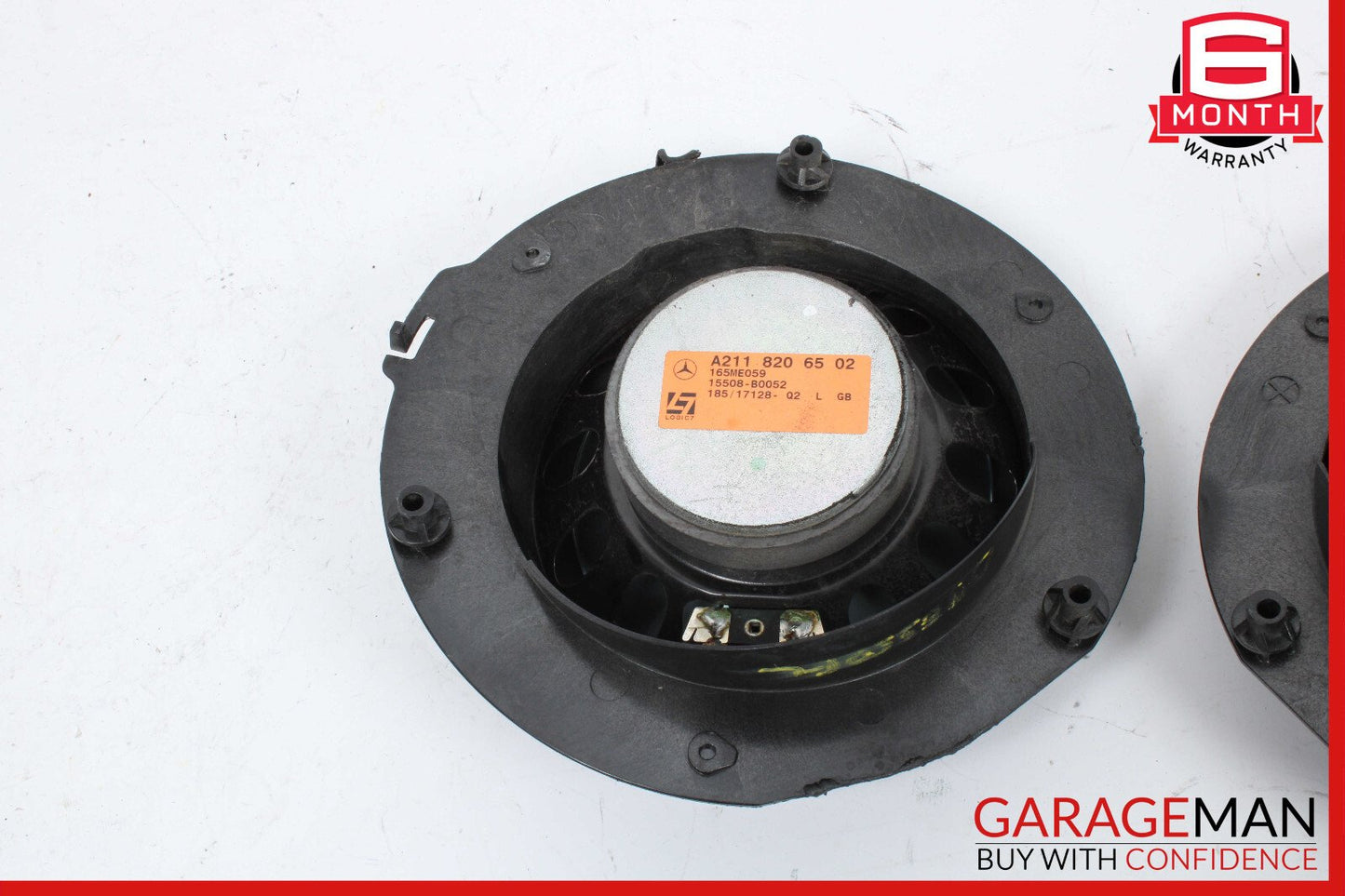07-09 Mercedes W211 E350 Front Door Sound Audio Speaker Speakers Set of 2 Pc