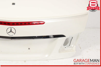11-17 Mercedes W207 E350 E550 Convertible Rear Trunk Lid Deck Shell Panel OEM