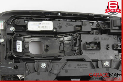 17-20 Maserati Levante Gear Shifter Cup Holder Bezel Trim w/ Switches OEM