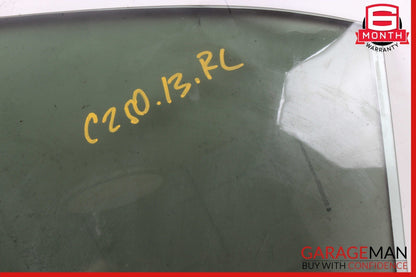 08-15 Mercedes W204 C250 C300 C350 Rear Left Door Window Auto Glass Tinted OEM