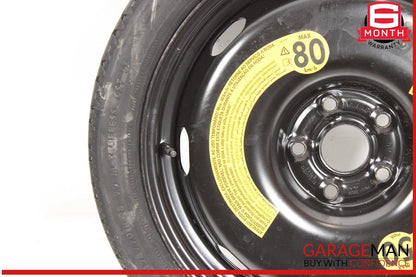 15-20 Audi A3 Emergency Spare Tire Wheel T125/70 R18 OEM