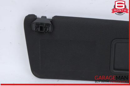16-18 Audi A6 A7 Front Right Side Sun Visor Sunvisor Black 4G0857552 OEM
