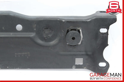 08-14 Mercedes W204 C300 C250 C280 Upper Radiator Core Support Bar Black OEM