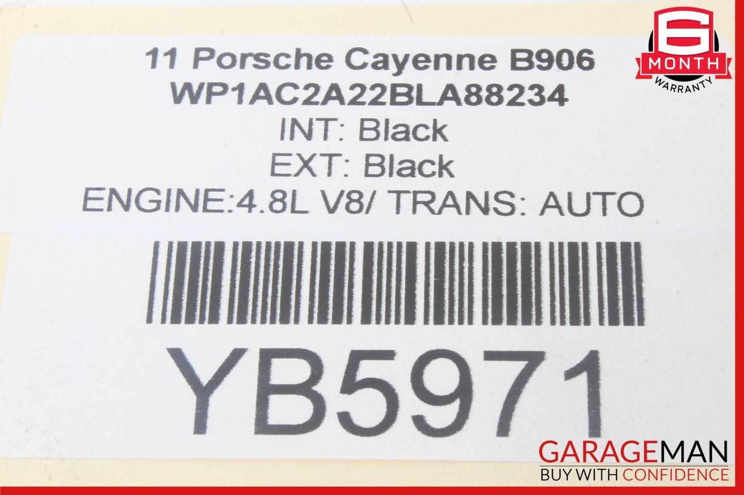 11-17 Porsche Cayenne 958 Front Right Side Blind Spot Sensor Control Module Unit