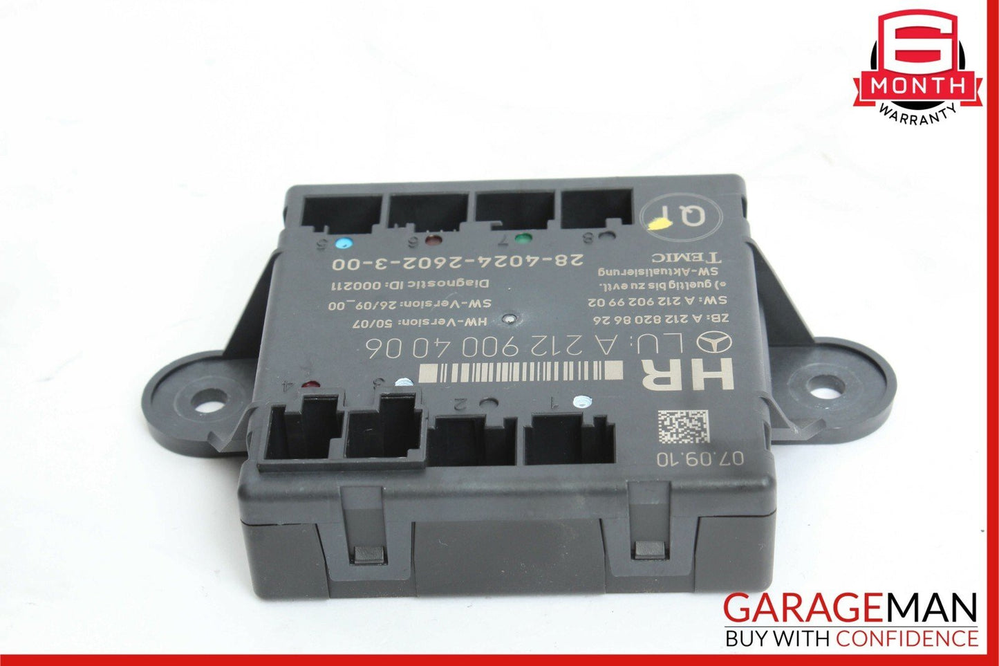 08-18 Mercedes W204 C250 C300 CLS550 Rear Right Side Door Control Module OEM
