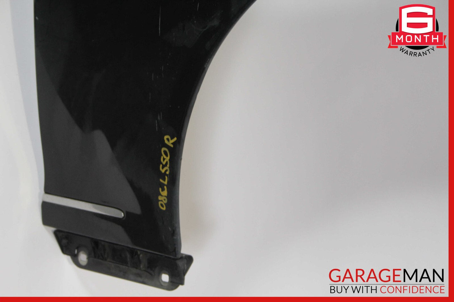 07-10 Mercedes W216 CL550 CL600 Front Right Passenger Side Fender Panel Black