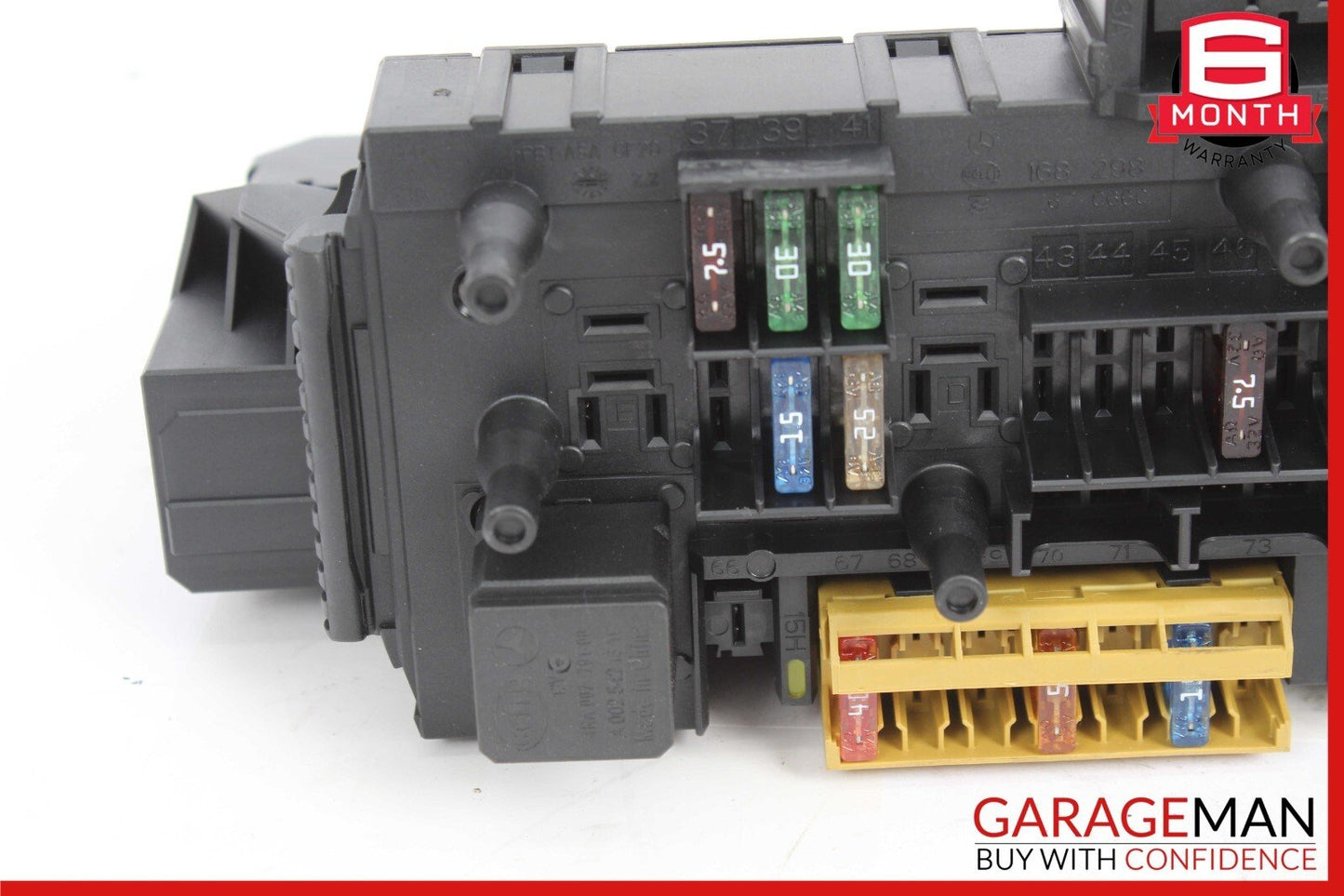 12-16 Mercedes R172 SLK350 SLK250 SLK55 AMG Rear Fuse Relay Box Module Assy