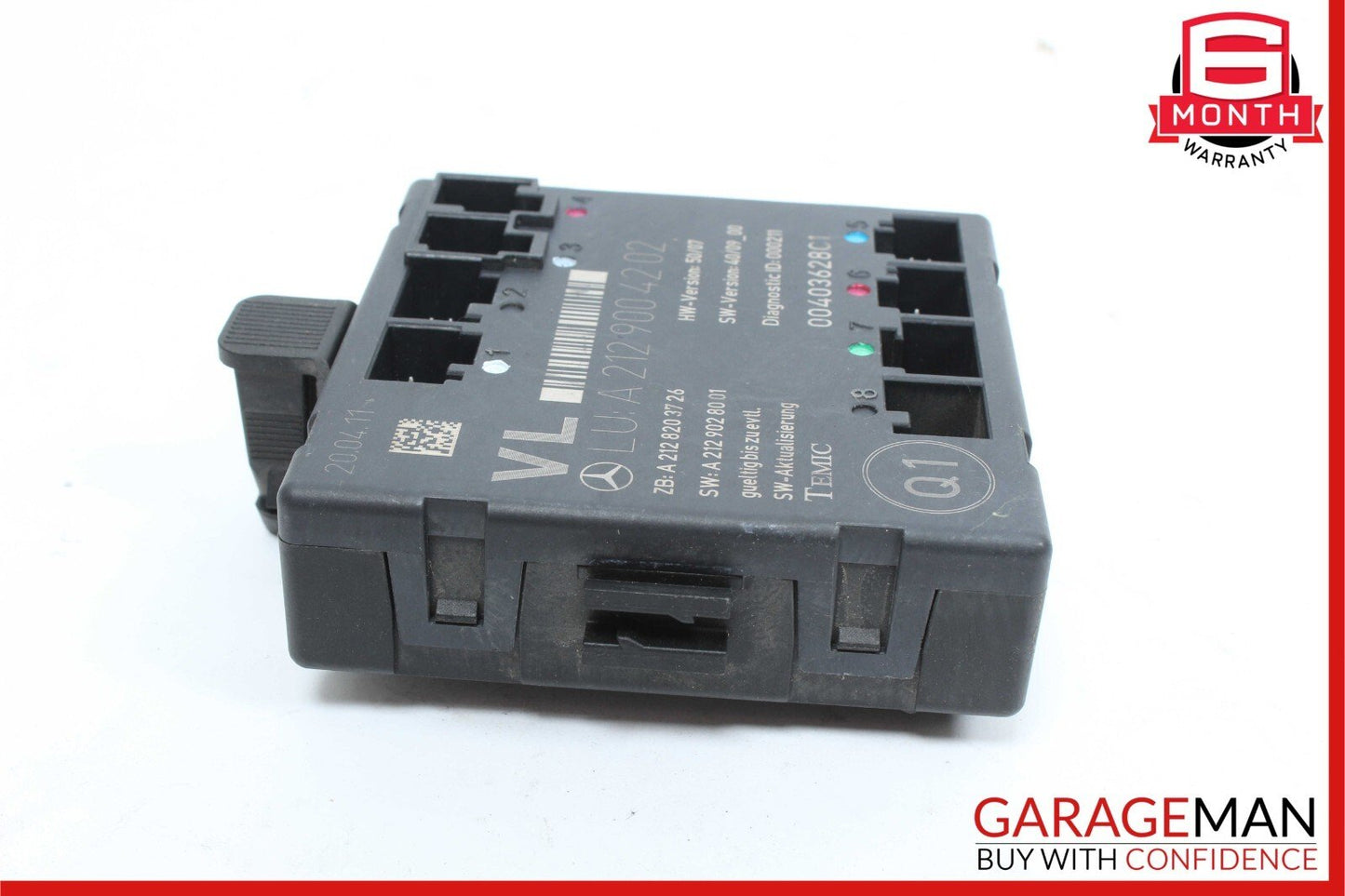 08-14 Mercedes W212 E350 C250 Front Left Driver Side Door Control Module OEM