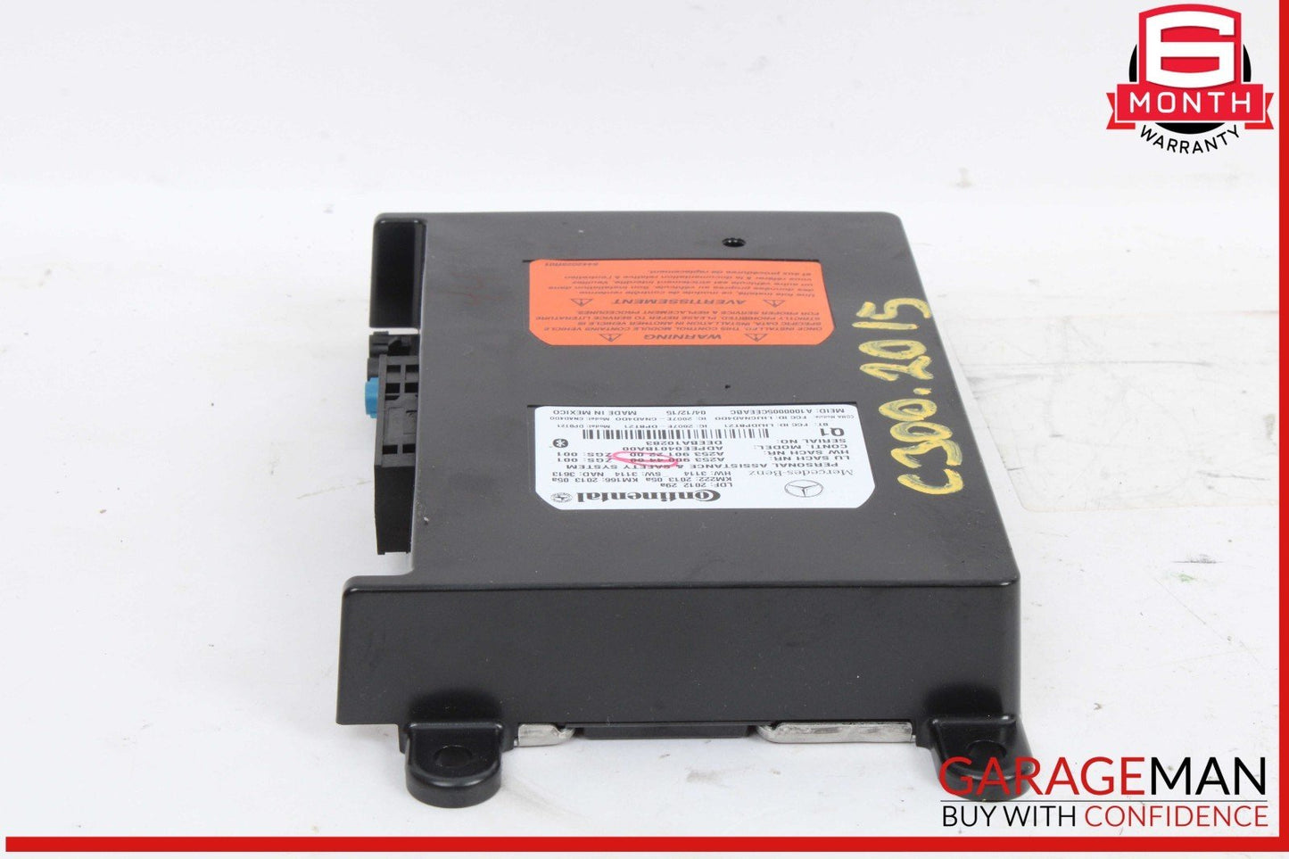 12-20 Mercedes W205 C300 4MATIC Communication Control Module Unit 2539004400 OEM