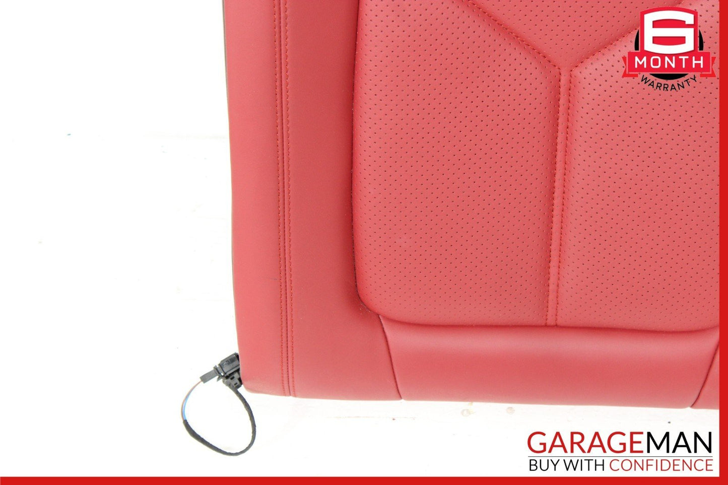 15-24 Porsche Macan 95B Rear Right Top Upper Seat Cushion Red OEM