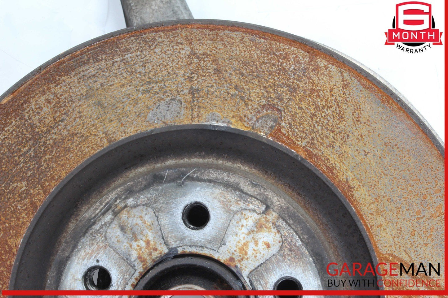12-18 Audi Q5 A7 Front Right Passenger Side Spindle Knuckle Wheel w/ Rotor Disc
