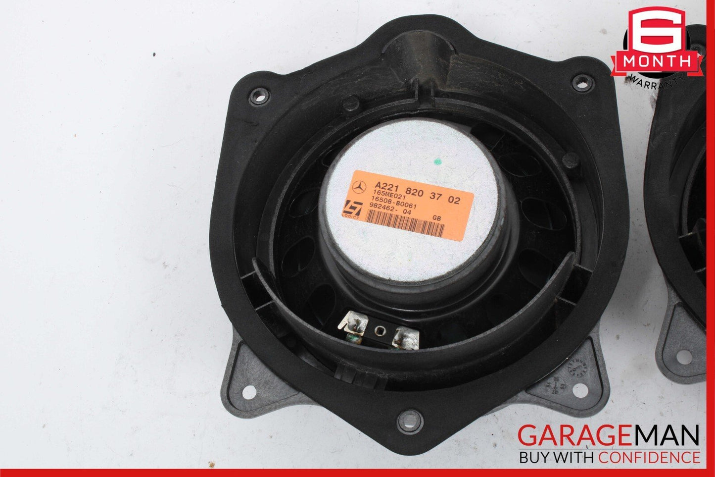 07-09 Mercedes W221 S550 S600 S63 AMG Rear Door Audio Sound Speaker Set of 2 Pc