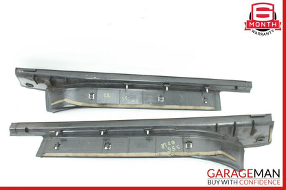 00-02 Mercedes W220 S55 AMG Rear Right & Left Door Sill Scuff Plate Cover Set