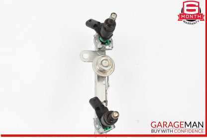 06-11 Mercedes W221 S400 Hybrid Fuel Injection Rail Line w/ Injectors Assembly