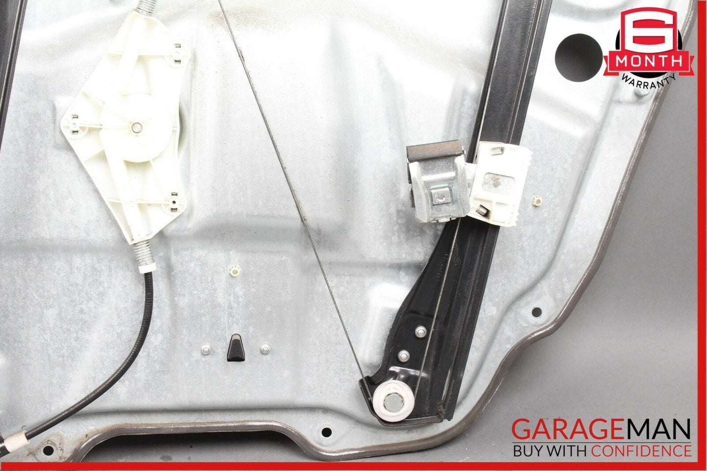 06-12 Mercedes GL450 R350 Front Left Door Window Regulator Motor Frame Panel OEM