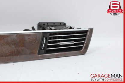 10-13 Mercedes W212 E350 Front Center Dash AC A/C Air Vent Grille Trim Assembly