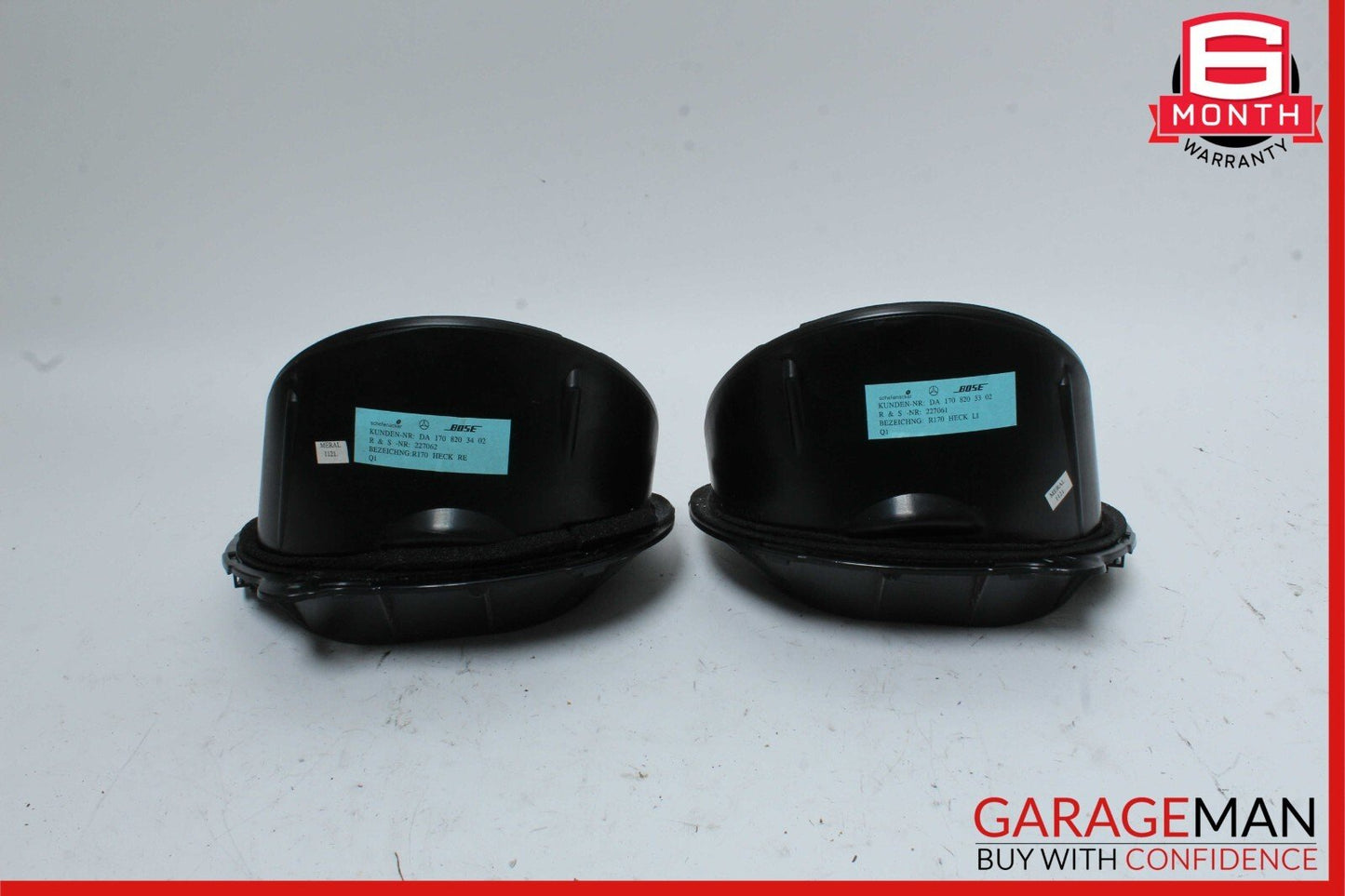 97-04 Mercedes R170 SLK320 Rear Left & Right Door Sound Speakers Set of 2 Pc