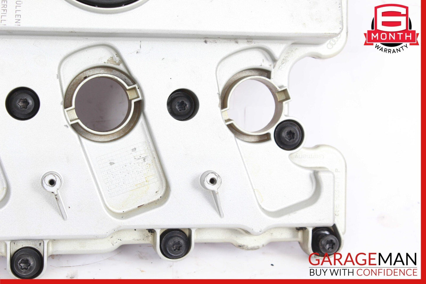 09-18 Porsche Cayenne Touareg 3.0L Left Side Engine Cylinder Head Valve Cover