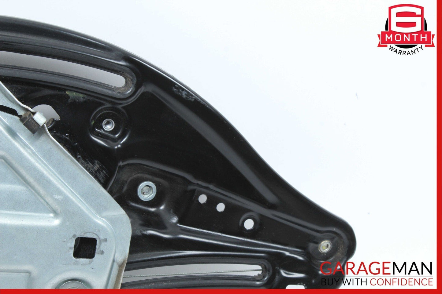 10-16 Mercedes E350 E550 Coupe Rear Left Door Window Regulator Frame w/o Motor