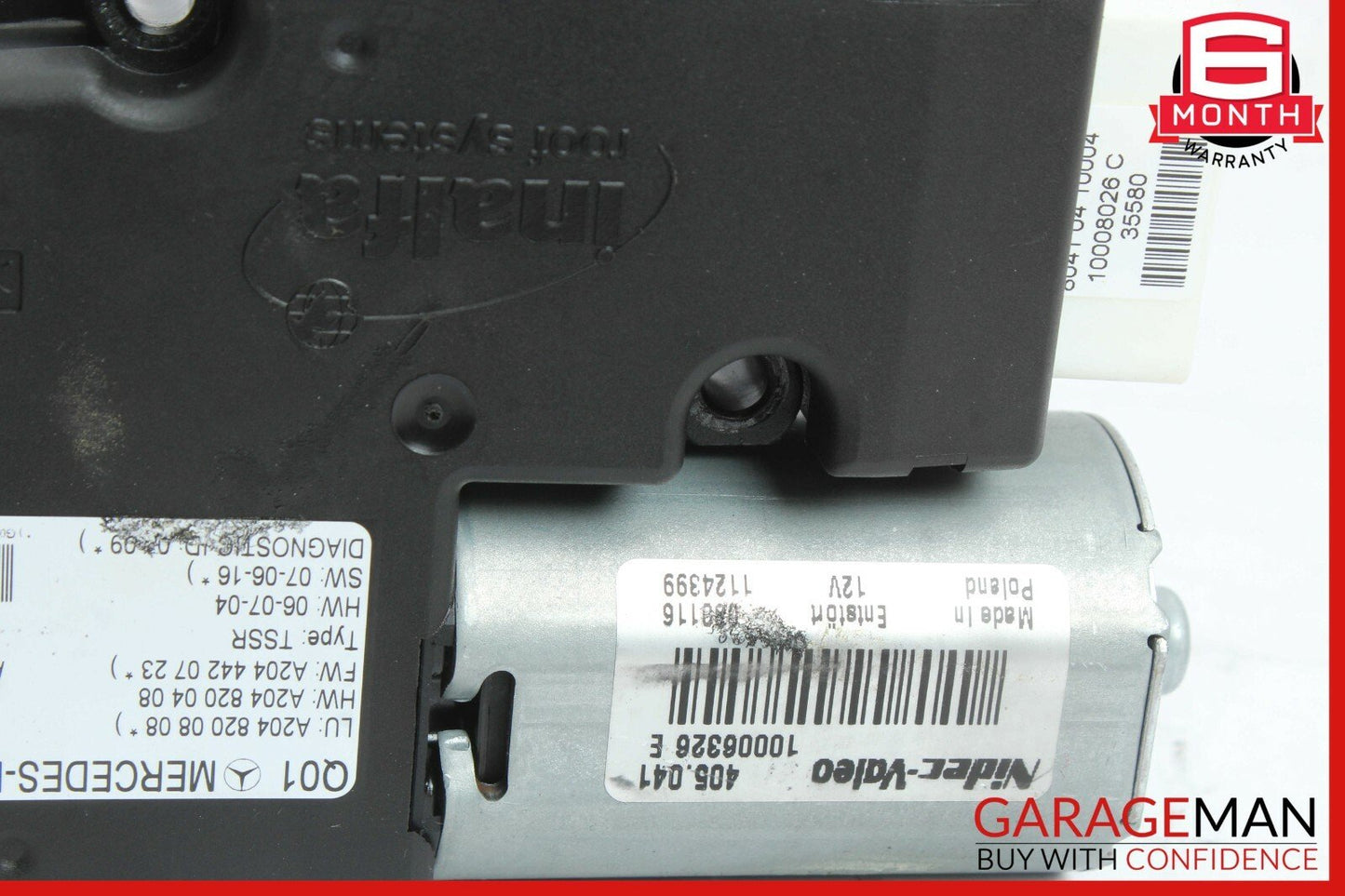 08-15 Mercedes W204 C350 GLK350 Sunroof Sun Roof Motor 2048200808 OEM