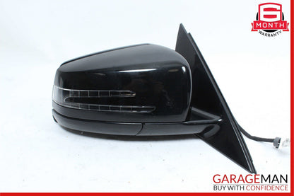 10-13 Mercedes W212 E350 E550 Front Right Side Door Rear View Mirror Black OEM