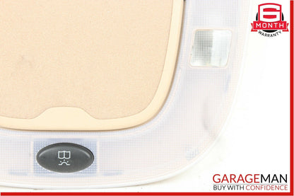 00-06 Mercedes W220 S500 Rear Left or Right Headliner Reading Map Dome Light Tan