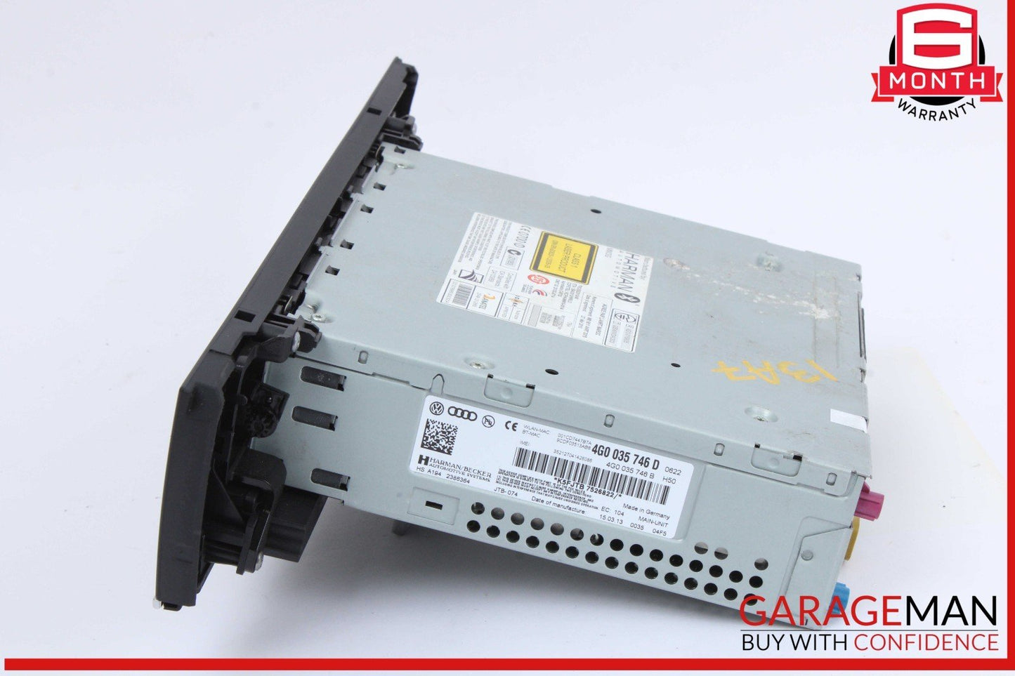 12-15 Audi A7 A6 Front Dash Dashboard Audio Radio Multimedia CD Player OEM