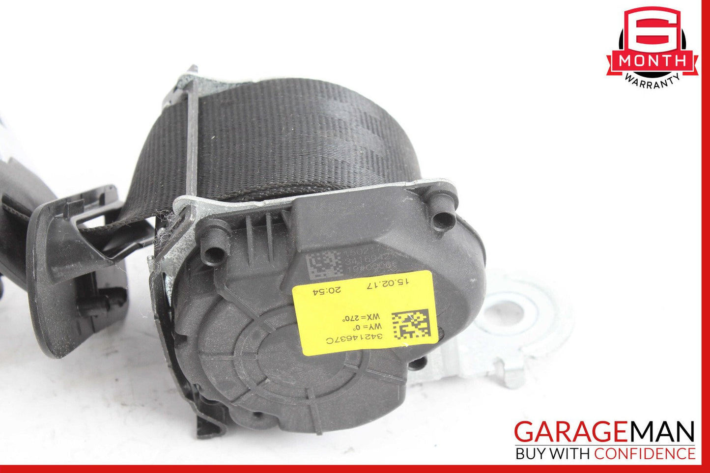 17-22 Alfa Romeo Giulia Rear Center Seatbelt Seat Belt Retractor OEM