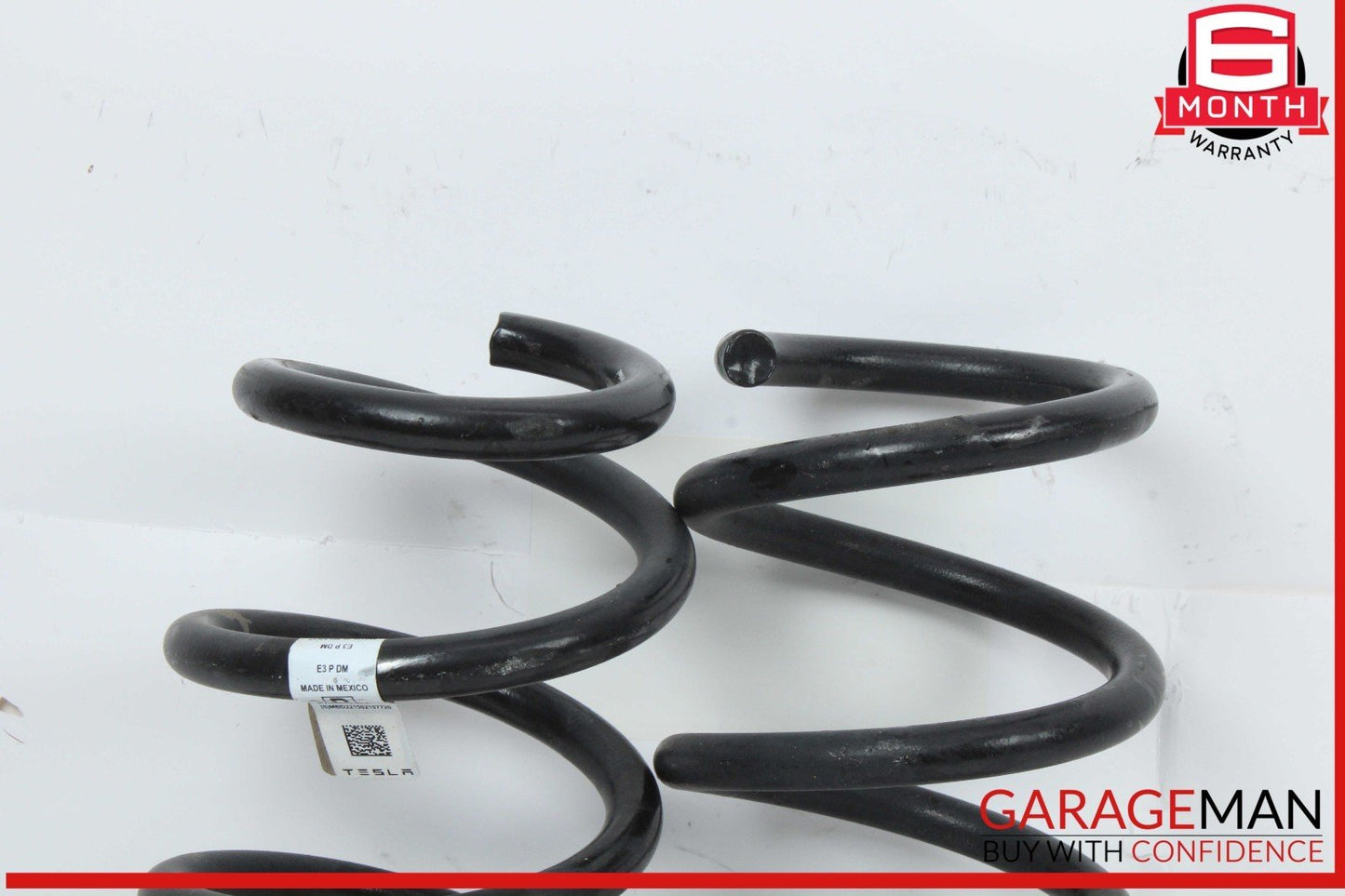 17-23 Tesla Model 3 Rear Left & Right Coil Spring Set of 2 Pc OEM