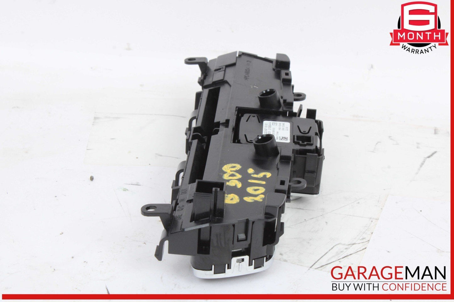 15-18 Mercedes W205 C300 4MATIC Center Dash Hazard Control Switch w/ Clock OEM