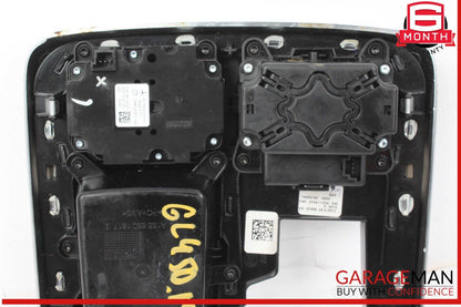 12-19 Mercedes X166 GL450 ML400 GLS550 Center Console Bezel Trim Black OEM