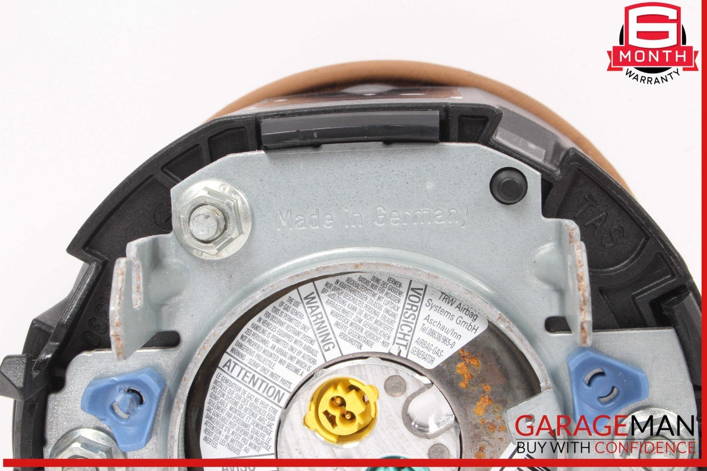 10-16 Porsche Panamera 970 S / Cayenne Steering Wheel Airbag Air Bag Leather OEM
