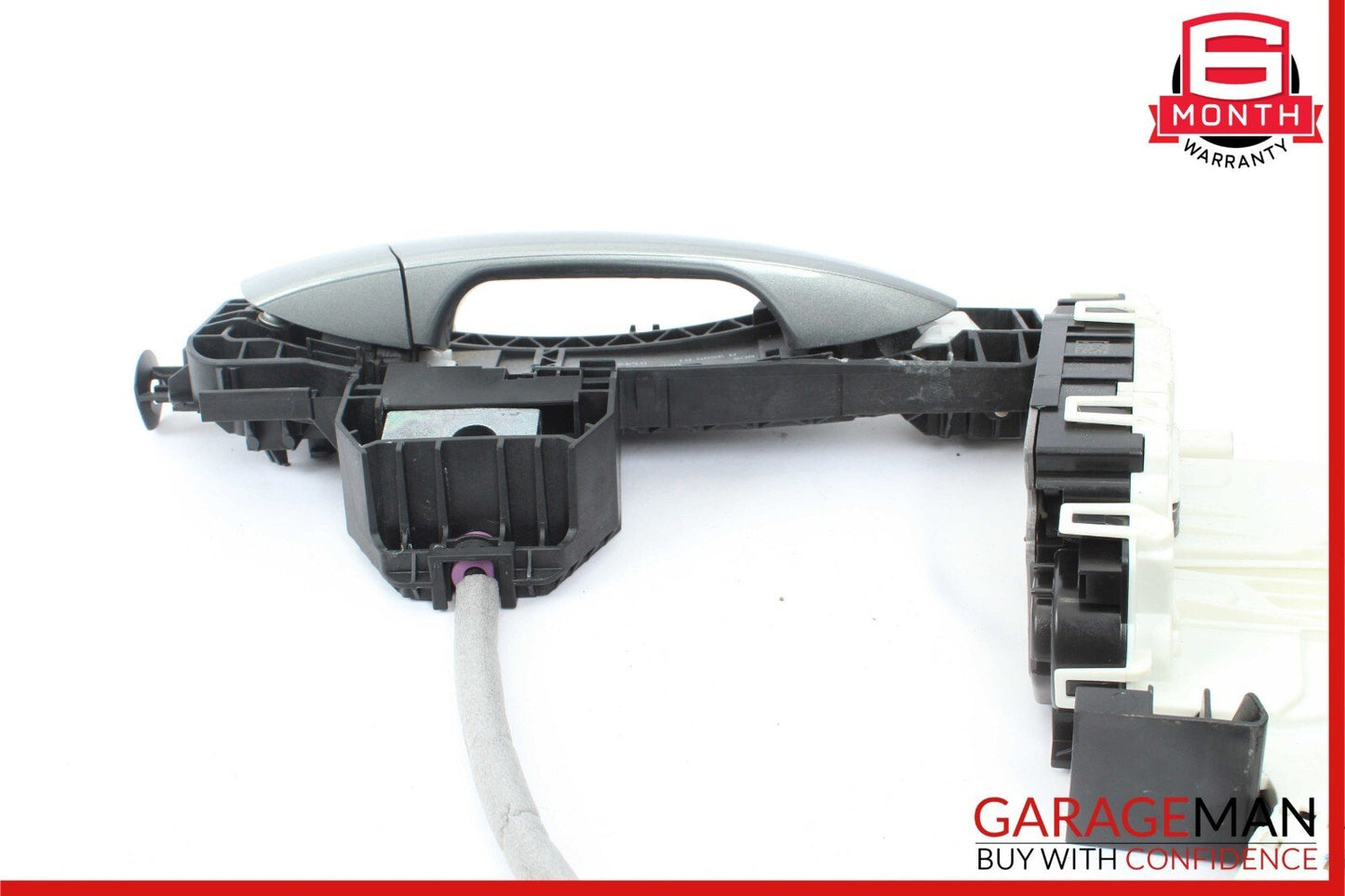 08-14 Mercedes W204 C250 Front Right Side Door Handle w/ Actuator Set Silver