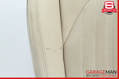 14-17 Maserati Ghibli Front Right Passenger Side Lower Bottom Seat Cushion Beige