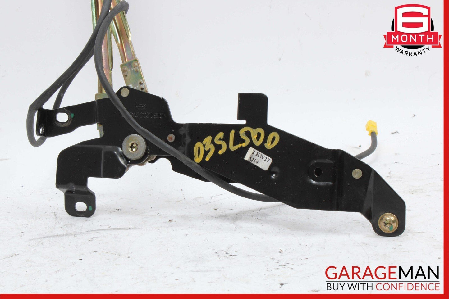 03-12 Mercedes R230 SL500 SL550 Convertible Top Roof Latch Lock Linkage Assembly