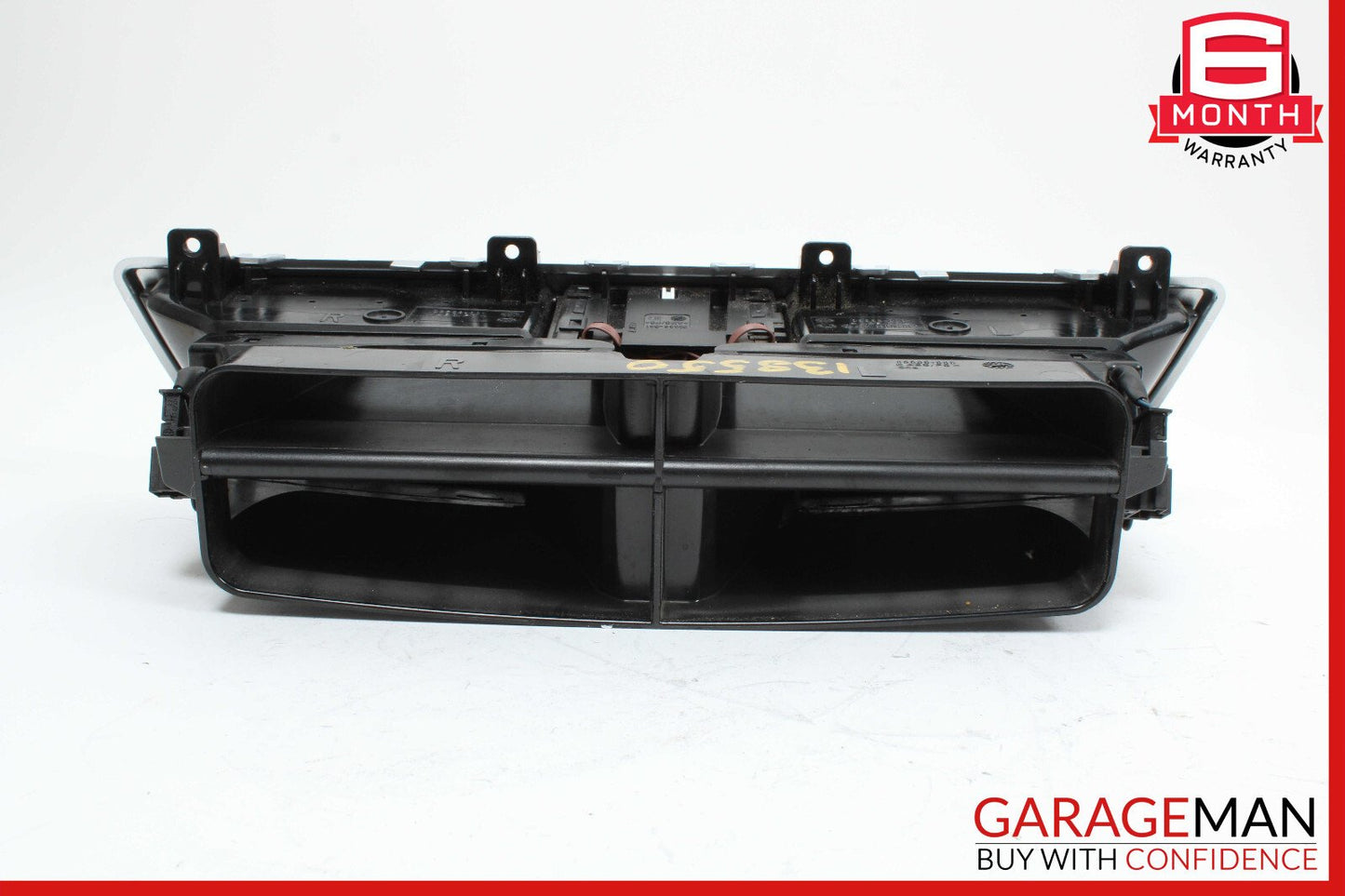 07-13 Mercedes W221 S550 S600 Center Dash AC A/C Air Vent Clock Trim Assembly