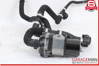 02-19 Mercedes W212 E400 AUX Auxiliary Circulation Water Pump w/ Hose Pipe OEM
