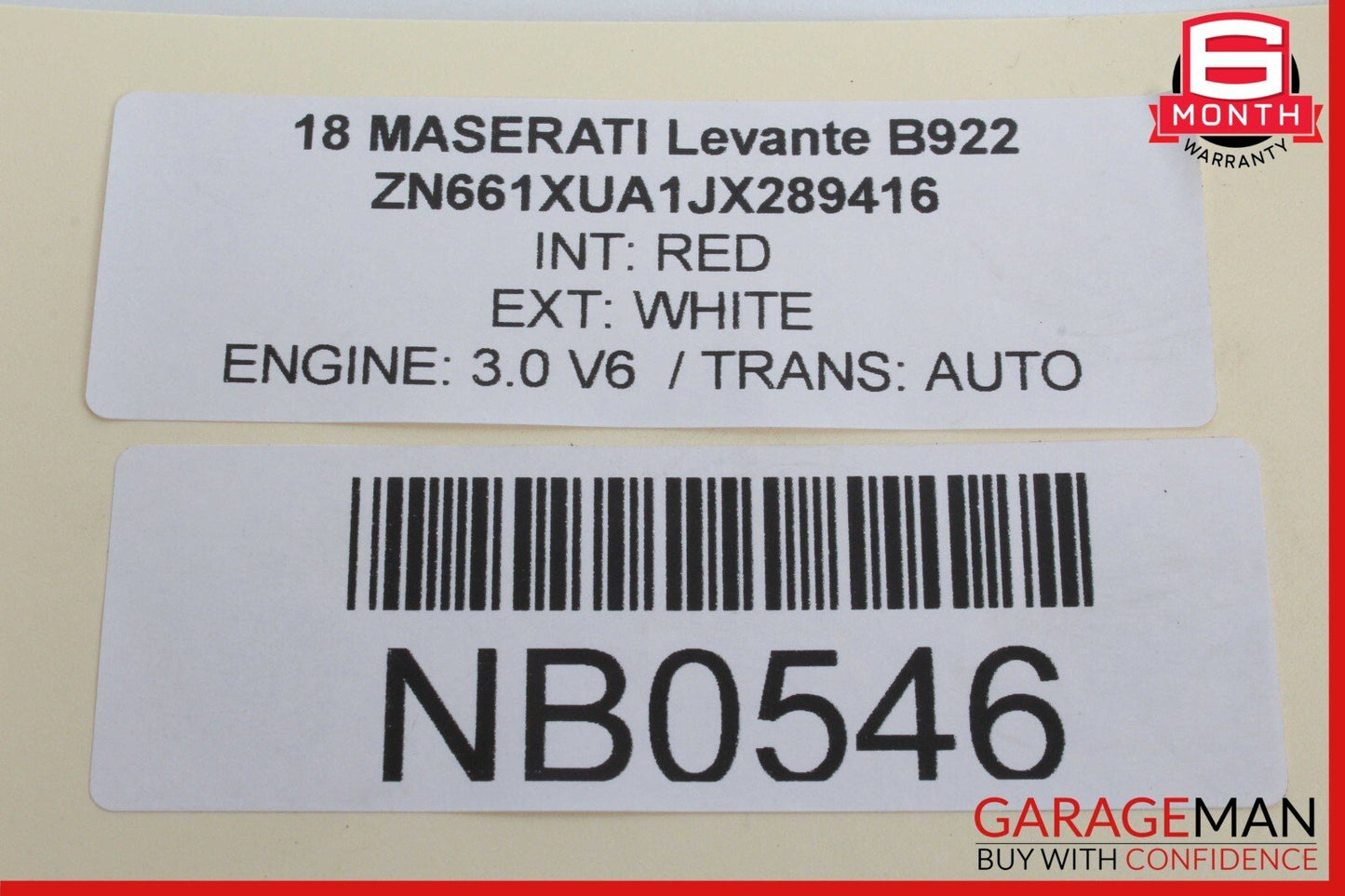 17-20 Maserati Levante M161 Trunk Tailgate Lock Latch Actuator OEM