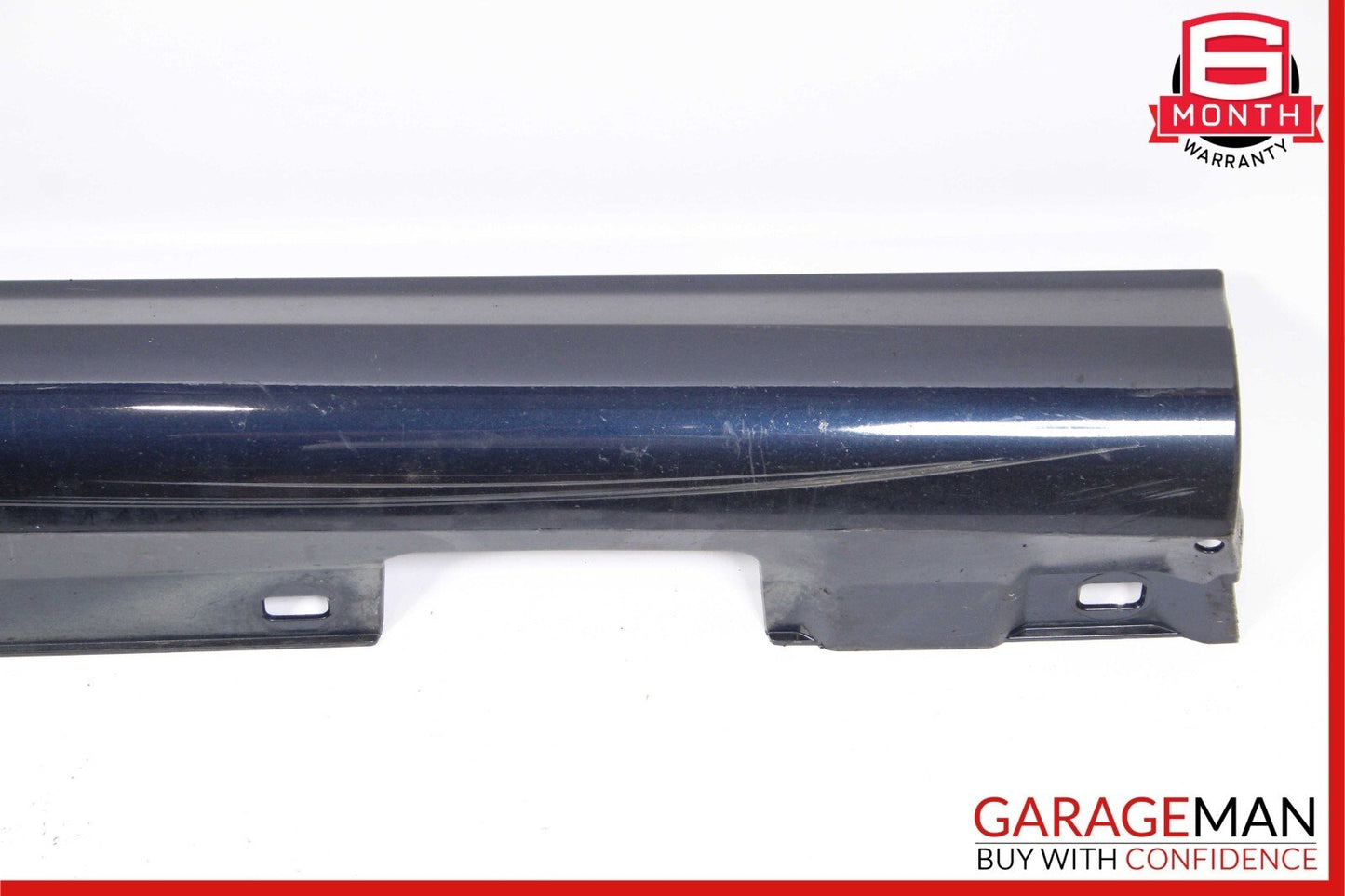 08-14 Mercedes W204 C250 AMG Sport Sedan Right Side Skirt Rocker Panel Blue