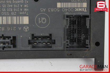 07-14 Mercedes W216 CL550 CL63 AMG Front Left Under Seat Control Module OEM