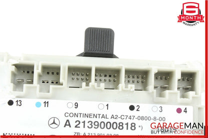 16-18 Mercedes W213 E400 Front Left Driver Side Door Control Module Unit OEM