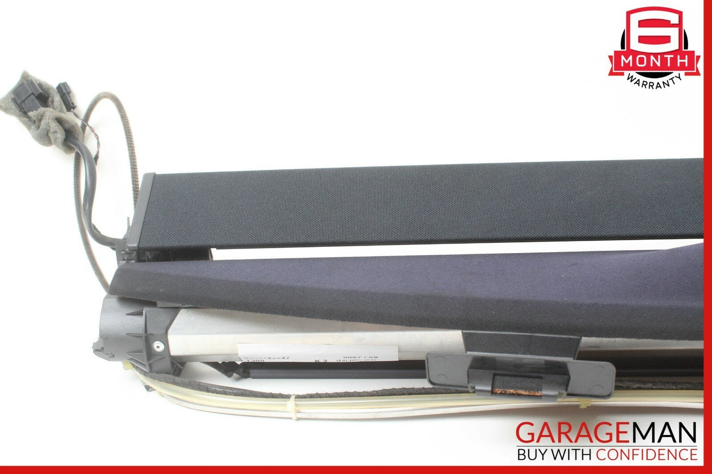 07-13 Mercedes W221 S550 S63 AMG Rear Window Sun Shade Screen Roller Blind Black
