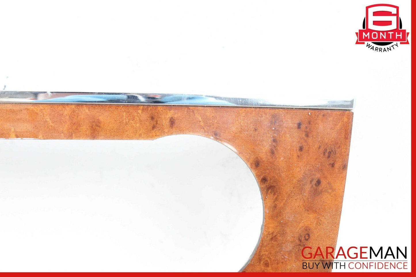 06-13 Mercedes W251 R350 R320 Heater Climate Control Module Trim Bezel Wood OEM
