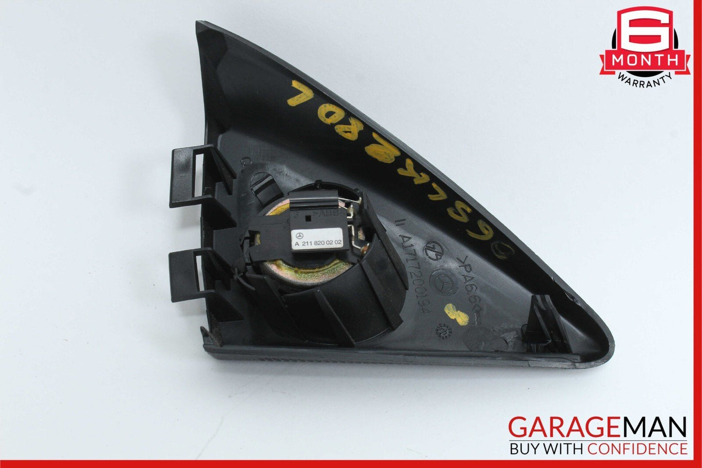 05-11 Mercedes R171 SLK280 SLK350 Front Left Side Door Tweeter Speaker Cover OEM
